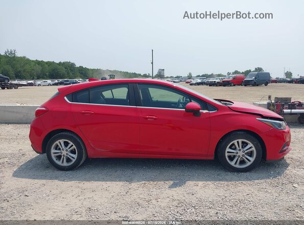 3G1BE6SM3JS639893 2018 CHEVROLET CRUZE Красный Панорамный вид салона 360°