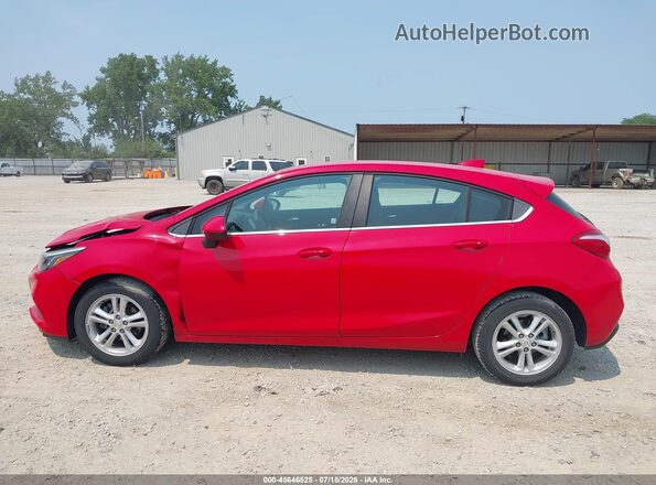3G1BE6SM3JS639893 2018 CHEVROLET CRUZE Красный 