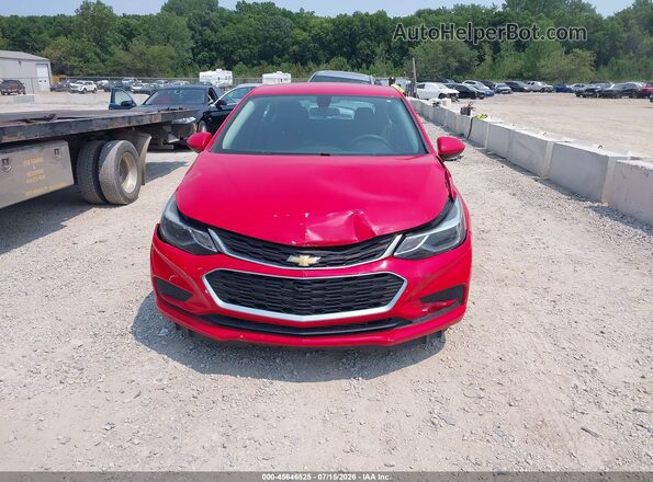 3G1BE6SM3JS639893 2018 CHEVROLET CRUZE Красный Вид задней части салона