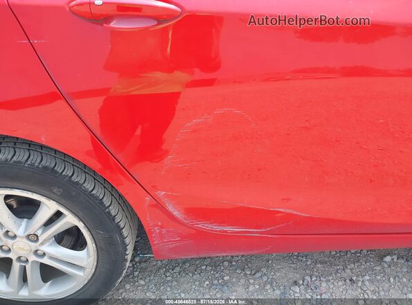 3G1BE6SM3JS639893 2018 CHEVROLET CRUZE Красный 