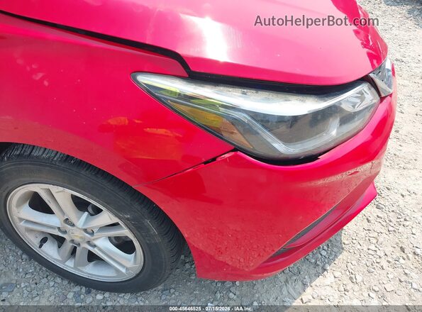 3G1BE6SM3JS639893 2018 CHEVROLET CRUZE Красный 