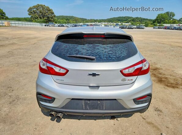 3G1BE6SM3JS649338 2018 CHEVROLET CRUZE Silver Հետևի տեսք