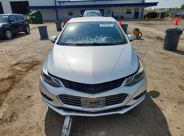 3G1BE6SM3JS649338 2018 CHEVROLET CRUZE Silver Դիմացի տեսք