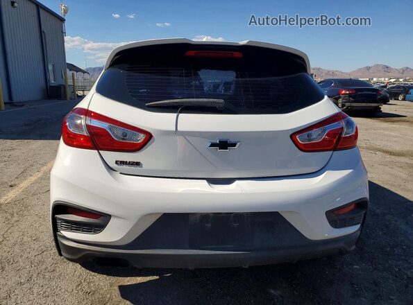 3G1BE6SM4JS651406 2018 CHEVROLET CRUZE White Հետևի տեսք