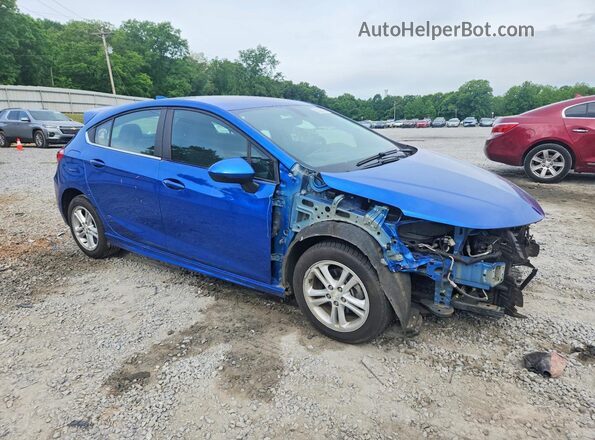 3G1BE6SM4JS652197 2018 CHEVROLET CRUZE Blue Front right