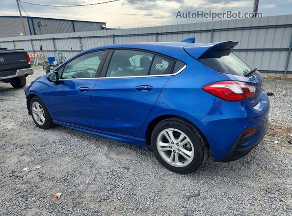 3G1BE6SM4JS652197 2018 CHEVROLET CRUZE Blue Rear left