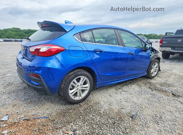 3G1BE6SM4JS652197 2018 CHEVROLET CRUZE Blue Rear right