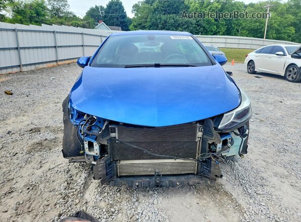 3G1BE6SM4JS652197 2018 CHEVROLET CRUZE Blue Front view