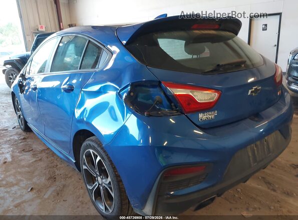 3G1BE6SM4KS563070 2019 CHEVROLET CRUZE Синий 