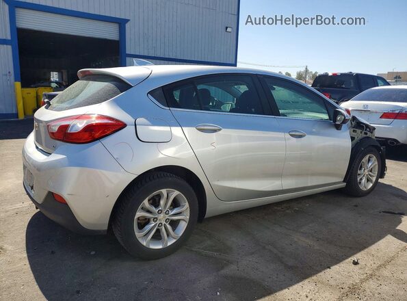 3G1BE6SM4KS575896 2019 CHEVROLET CRUZE Silver უკანა მარჯვენა