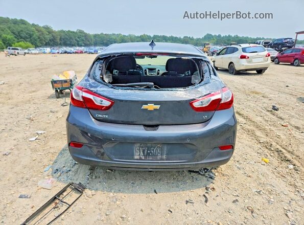 3G1BE6SM5HS530135 2017 CHEVROLET CRUZE Серый Вид сзади