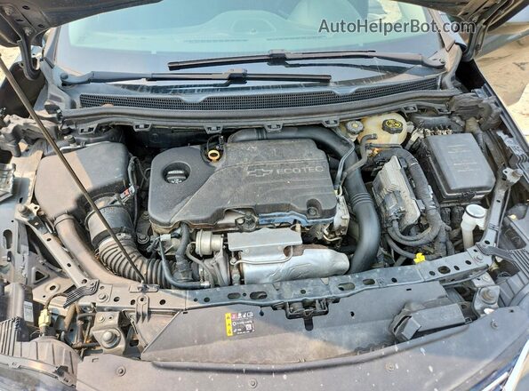 3G1BE6SM5HS530135 2017 CHEVROLET CRUZE Серый Вид задней части салона