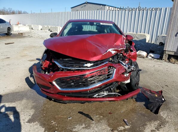 3G1BE6SM5HS572787 2017 CHEVROLET CRUZE Red Vista frontal