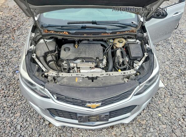 3G1BE6SM5JS599347 2018 CHEVROLET CRUZE Silver Սալոնի հետևի տեսք