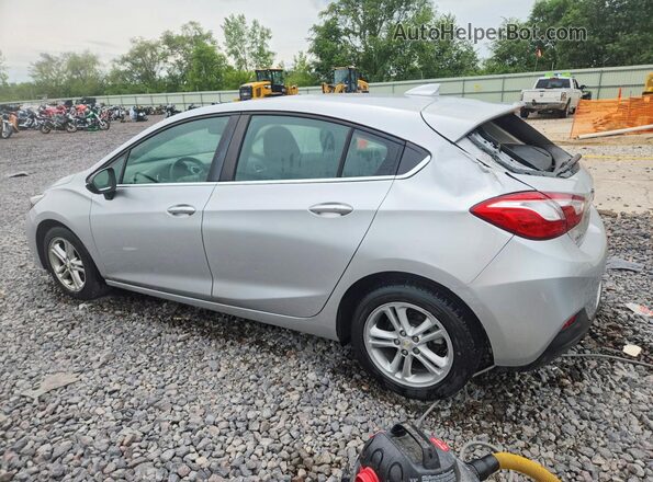 3G1BE6SM5JS599347 2018 CHEVROLET CRUZE Silver Հետևի ձախ