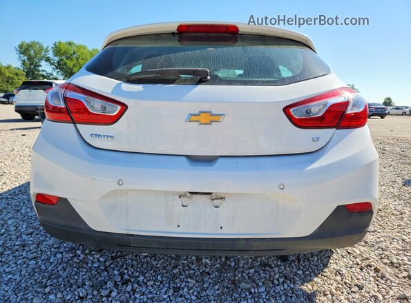 3G1BE6SM5JS655108 2018 CHEVROLET CRUZE White Вид ззаду