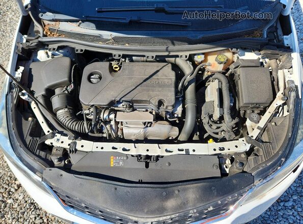 3G1BE6SM5JS655108 2018 CHEVROLET CRUZE White Вид задньої частини салону