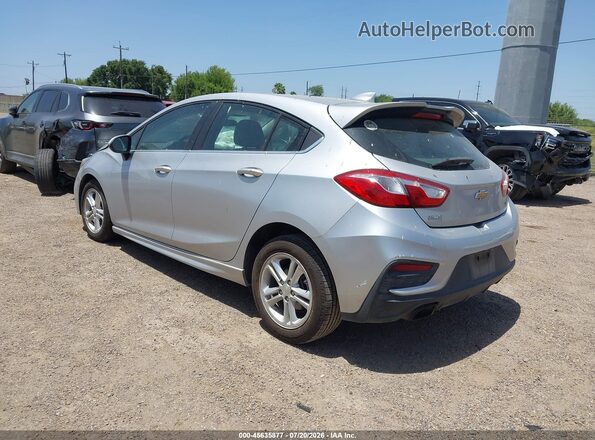 3G1BE6SM6JS653805 2018 CHEVROLET CRUZE Silver Задня ліва чверть