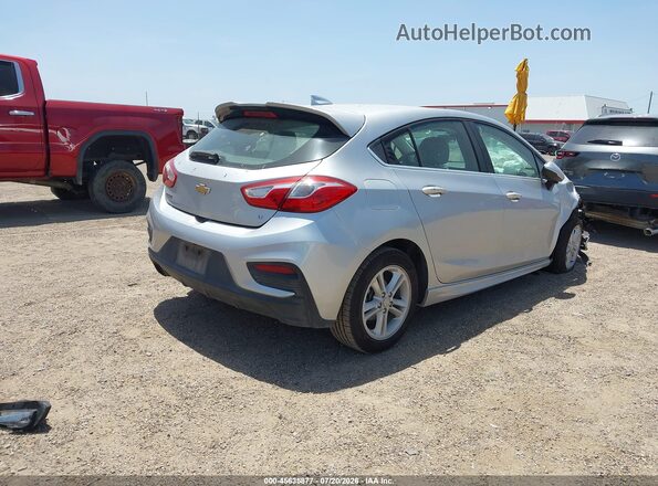 3G1BE6SM6JS653805 2018 CHEVROLET CRUZE Silver Задня права чверть