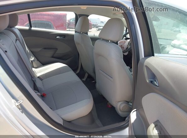 3G1BE6SM6JS653805 2018 CHEVROLET CRUZE Silver Вид наклейки з VIN-кодом