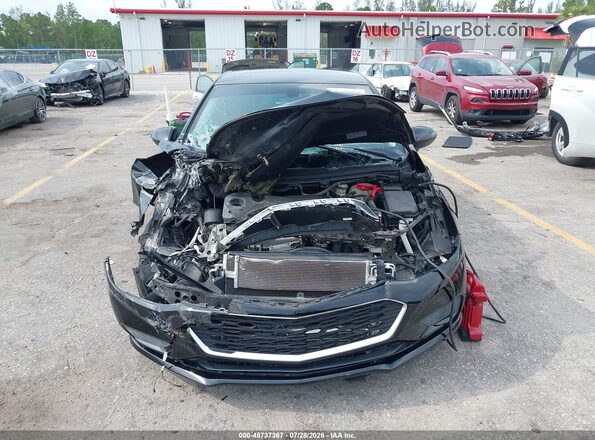 3G1BE6SM7HS519332 2017 CHEVROLET CRUZE Black Вид задньої частини салону