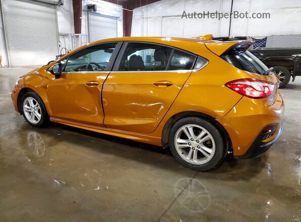 3G1BE6SM7HS575738 2017 CHEVROLET CRUZE Оранжевый Задняя левая четверть