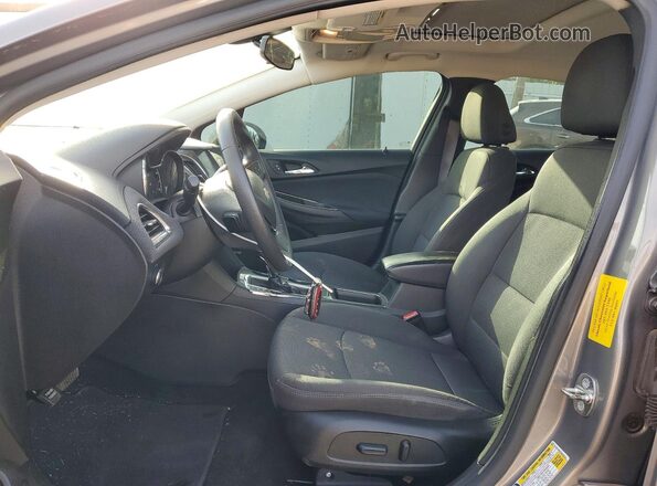 3G1BE6SM7HS614215 2017 CHEVROLET CRUZE Gray Front interior view