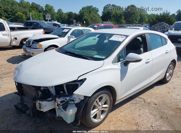 3G1BE6SM7JS589919 2018 CHEVROLET CRUZE White Առջևի ձախ երեք քառորդ տեսարան
