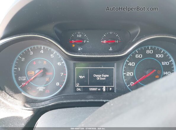 3G1BE6SM7JS589919 2018 CHEVROLET CRUZE White Հետևի նստատեղերի տեսք