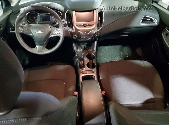 3G1BE6SM7JS630744 2018 CHEVROLET CRUZE Серый Вид панели приборов