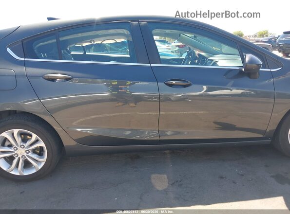 3G1BE6SM7KS557618 2019 CHEVROLET CRUZE Gray უკანა სალონის ხედი