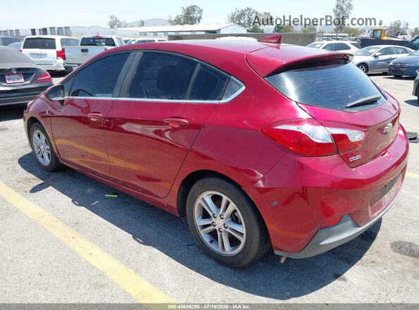 3G1BE6SM8HS544840 2017 CHEVROLET CRUZE Red Задня ліва чверть