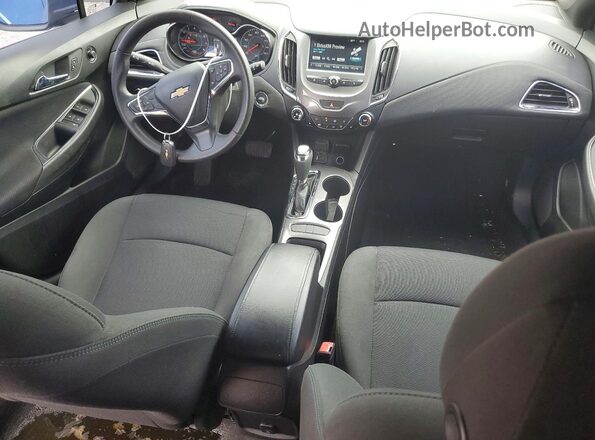 3G1BE6SM8JS525100 2018 CHEVROLET CRUZE Blue Widok deski rozdzielczej