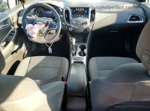 3G1BE6SM8JS603116 2018 CHEVROLET CRUZE Charcoal წინა პანელის ხედი