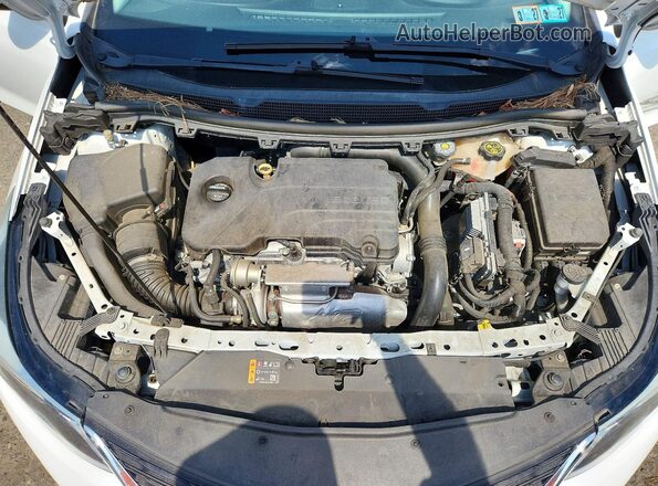 3G1BE6SM8JS651313 2018 CHEVROLET CRUZE White Widok wnętrza z tyłu