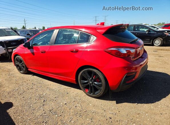 3G1BE6SM8JS651537 2018 CHEVROLET CRUZE Red Rear left