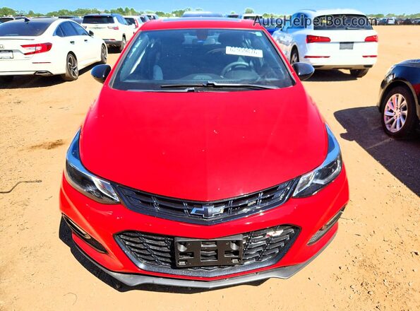 3G1BE6SM8JS651537 2018 CHEVROLET CRUZE Red Front view