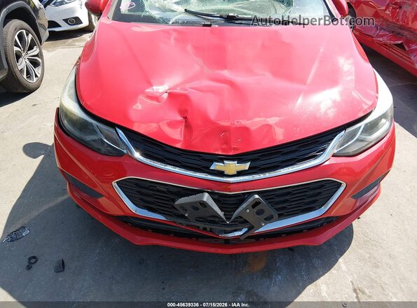 3G1BE6SM9HS581640 2017 CHEVROLET CRUZE Red წინა ხედი