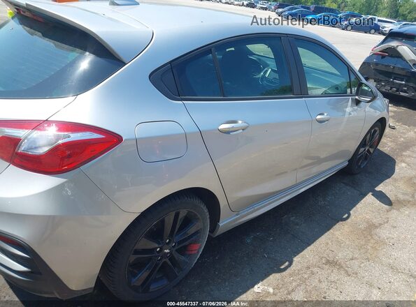 3G1BE6SM9JS608129 2018 CHEVROLET CRUZE Silver Rear right