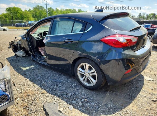 3G1BE6SM9JS649974 2018 CHEVROLET CRUZE Charcoal Հետևի ձախ