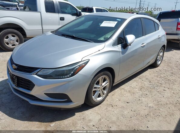 3G1BE6SMXJS531030 2018 CHEVROLET CRUZE Silver Առջևի ձախ երեք քառորդ տեսարան