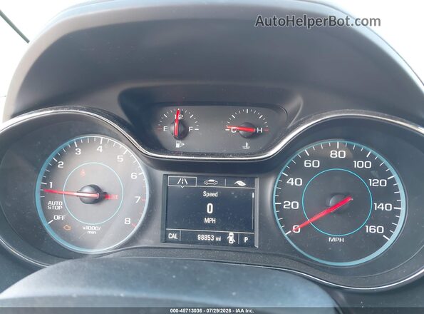 3G1BE6SMXJS596718 2018 CHEVROLET CRUZE Blue Widok tylnych siedzeń