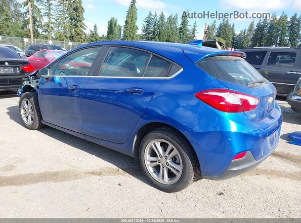 3G1BE6SMXJS596718 2018 CHEVROLET CRUZE Blue Tył lewy