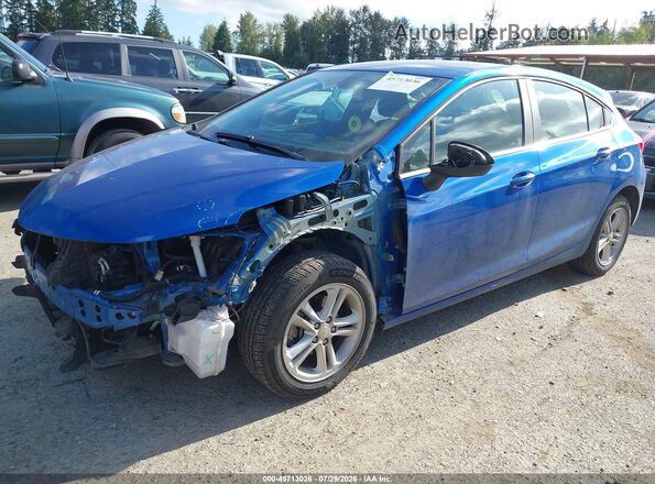 3G1BE6SMXJS596718 2018 CHEVROLET CRUZE Blue Przód lewy