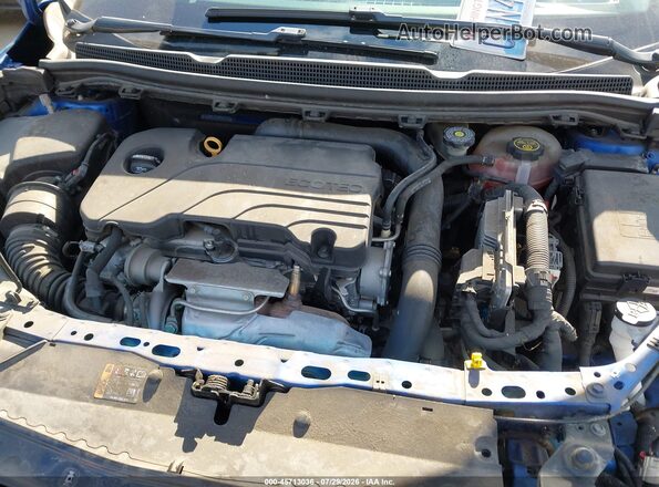 3G1BE6SMXJS596718 2018 CHEVROLET CRUZE Blue Widok z tyłu