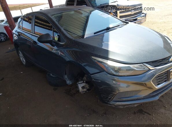 3G1BE6SMXJS654553 2018 CHEVROLET CRUZE Gray Вид спереду