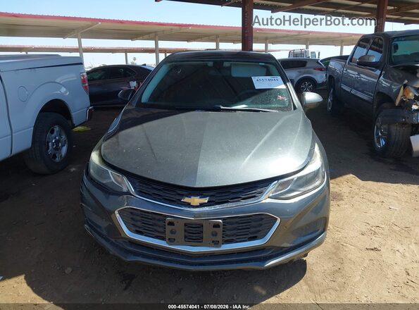 3G1BE6SMXJS654553 2018 CHEVROLET CRUZE Gray Вид щитка приладів
