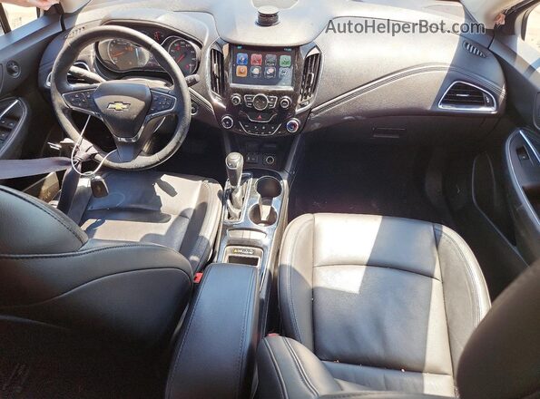 3G1BF6SM0HS563153 2017 CHEVROLET CRUZE Gray Вид панелі приладів