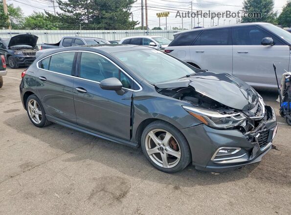 3G1BF6SM0JS601874 2018 CHEVROLET CRUZE Gray Przód prawy