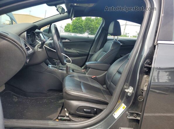3G1BF6SM0JS601874 2018 CHEVROLET CRUZE Gray Widok wnętrza z przodu